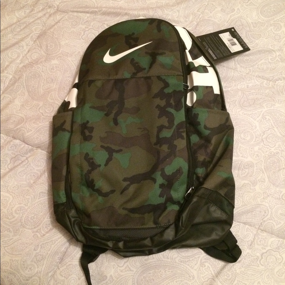 Nike camo backpack